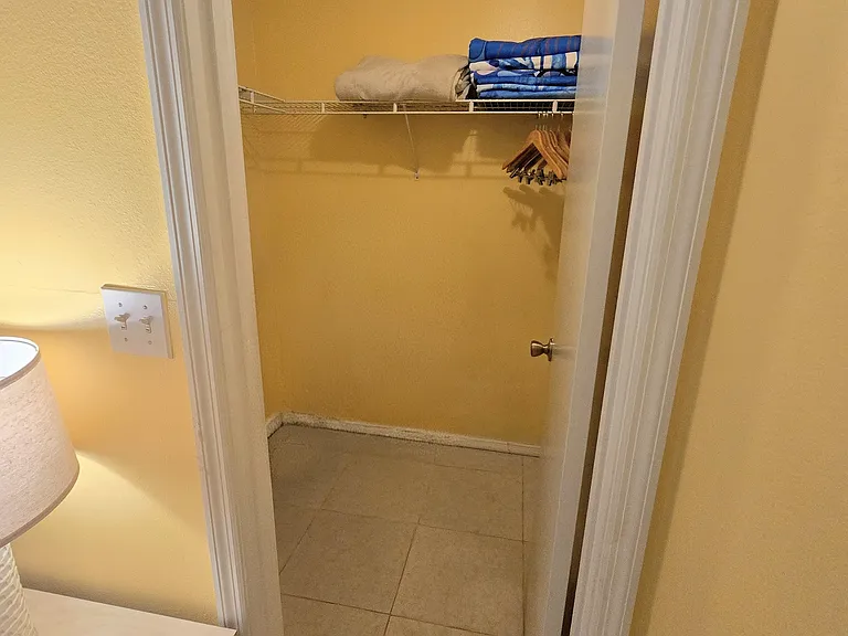 Master Bedroom Walk in Closet