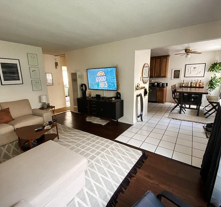 Living Room and Dining Area at 7/21/20