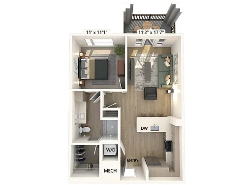 Floor plan 218