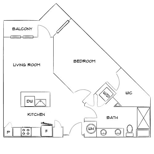 Floor plan Design 1F