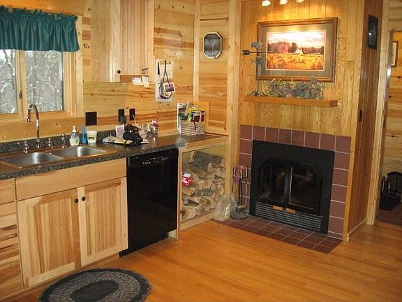 Kitchen Fireplace