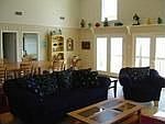 Living area, looking to the front (french doors)