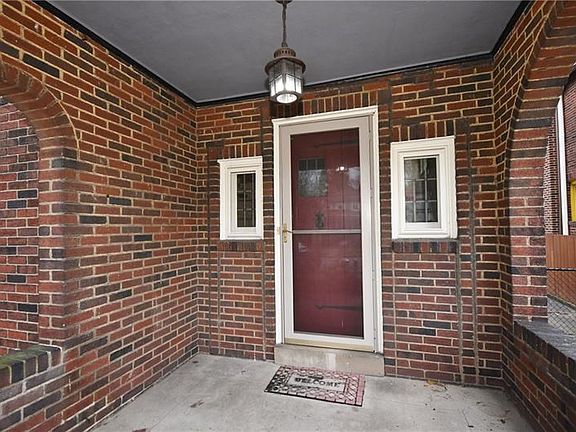Welcoming front porch