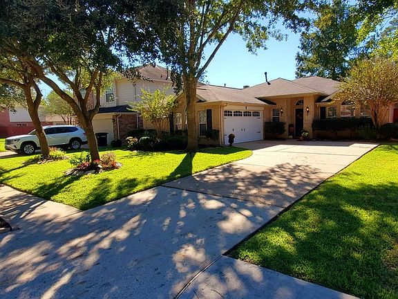 Beautiful landscaping and healthy trees.