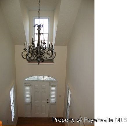 gorgeous foyer and lighting