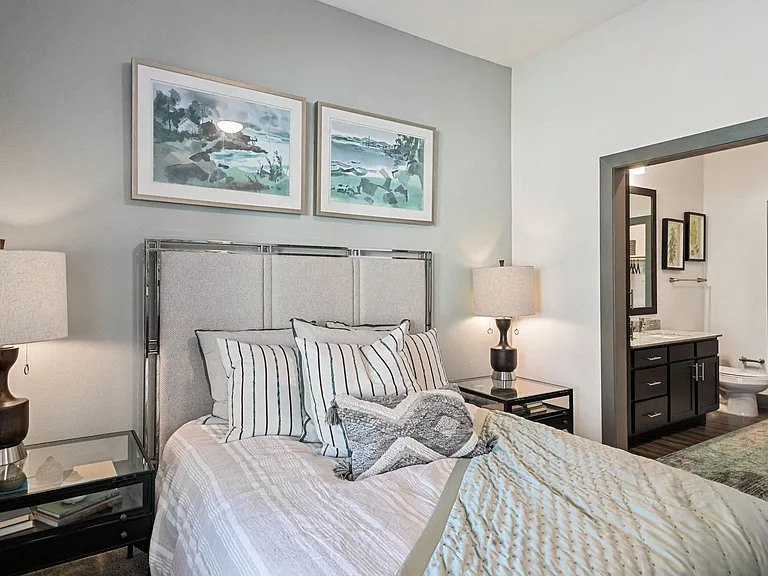 En-suite bathrooms in select units