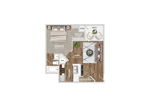 Floor plan The Meadow A1
