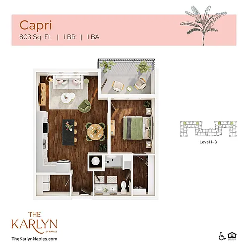 Floor plan Capri