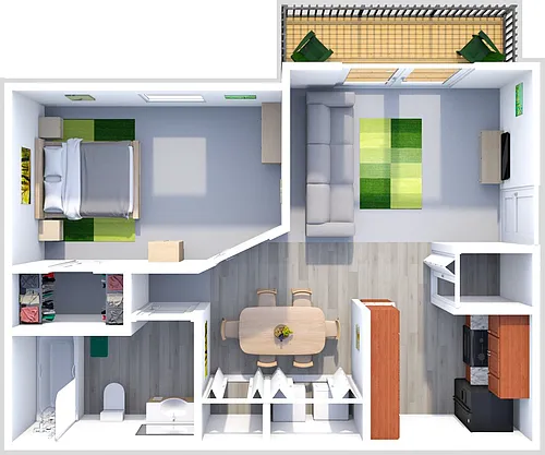 Floor plan Aspen