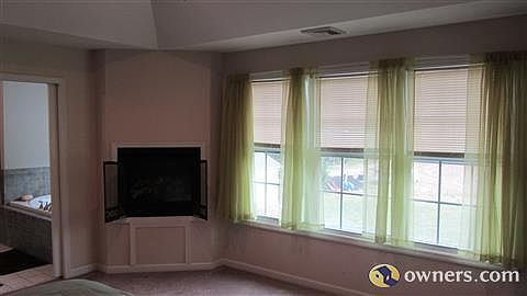 master bedroom #2 with fireplace