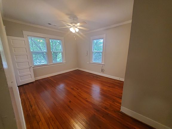bedroom #2 with real hardwood floors