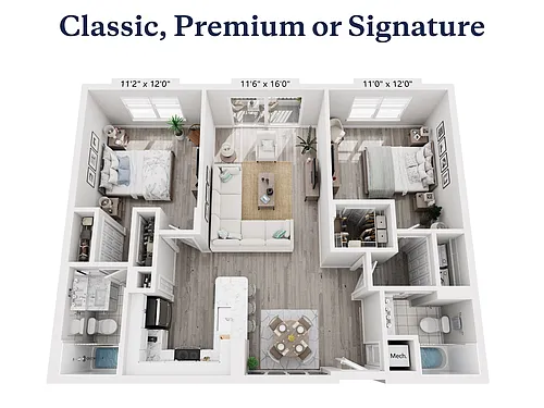 Floor plan Wave