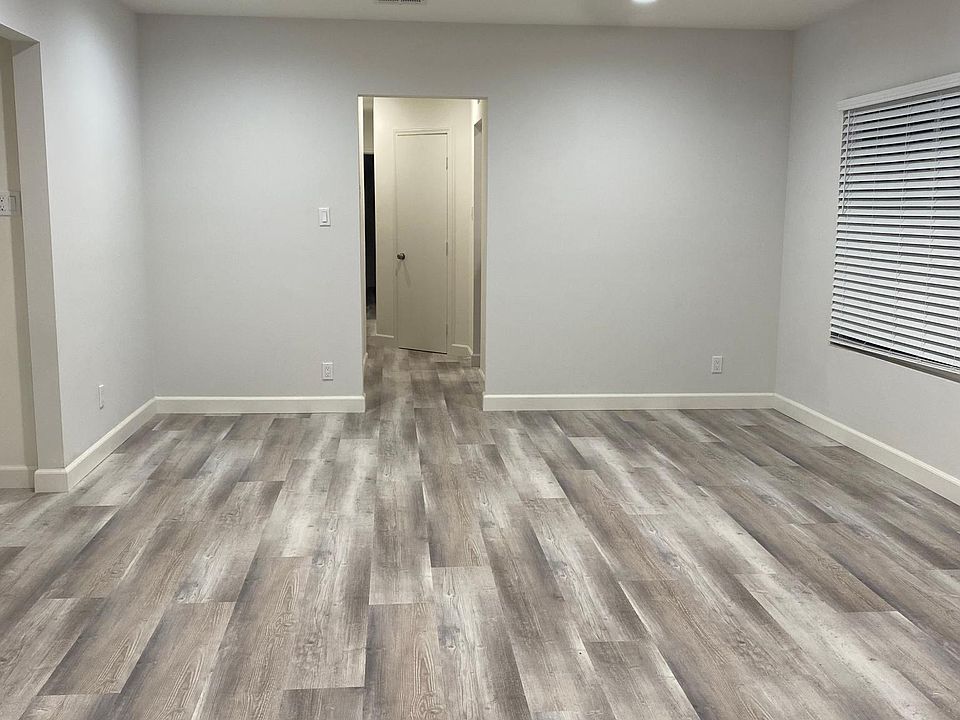 living room view of the hallway