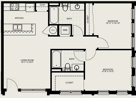 Floor plan B8