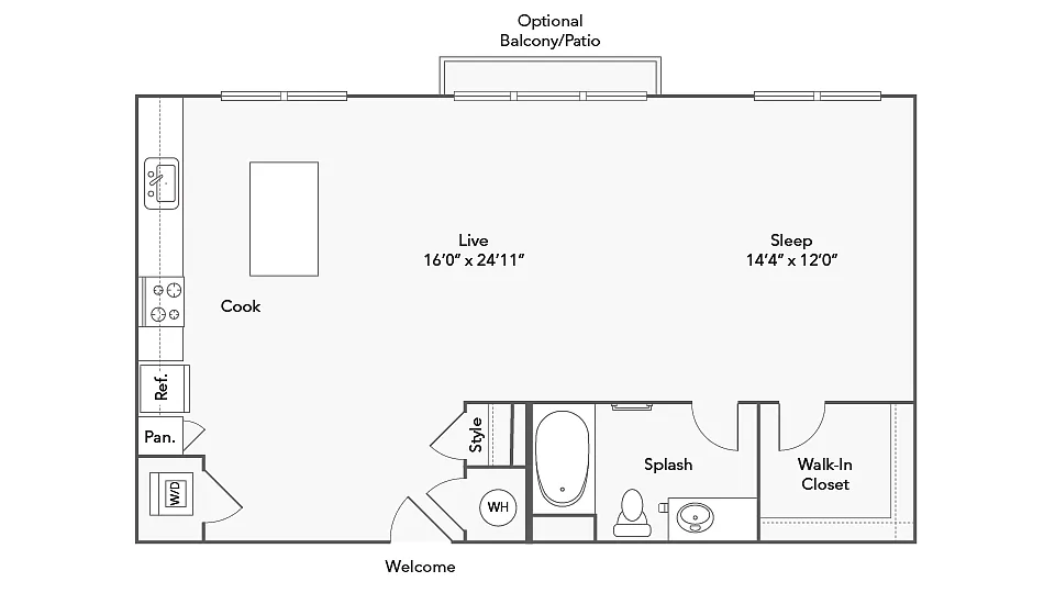 Floor plan Fayette