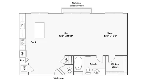 Floor plan Fayette