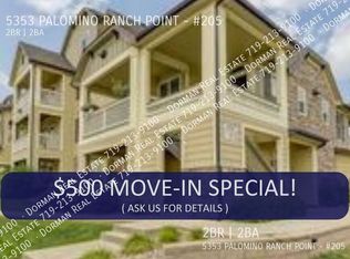 5353 Palomino Ranch Point UNIT 205, Colorado Springs, CO 80922