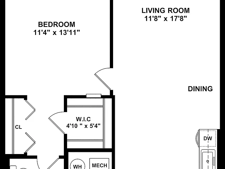 A6 Floor plan W Dimensions A6 Floor plan W Dimensions