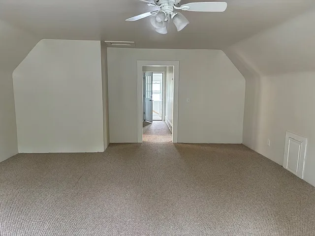 Living area looking back to hallway and entrance.
We do not have photos of the apartment furnished.