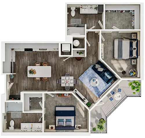 Floor plan B4