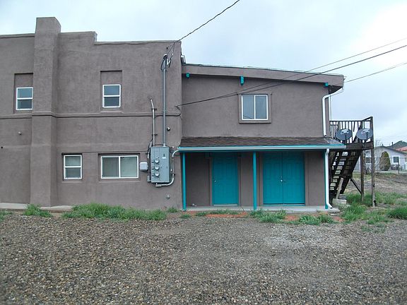 Single steel door on left into apartment with 8x20 private patio