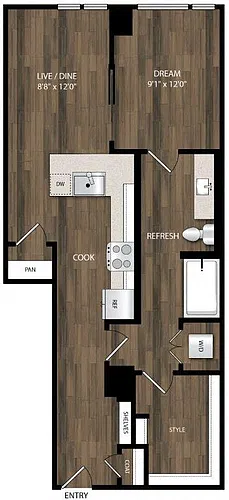Floor plan A10