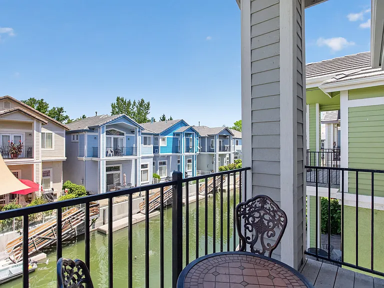 Marina Views off Master bedroom Balcony