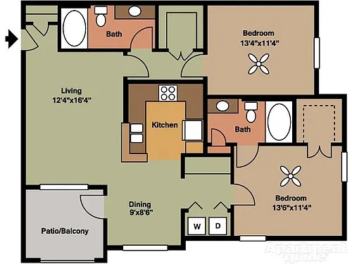 Floor plan B1