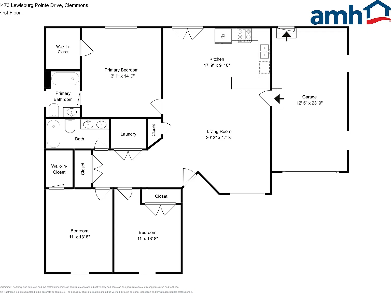 3 bed, 2.0 bath, 1374 sqft, $1,855 — Photo 2