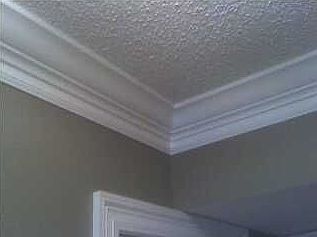 double crown moulding for finished look