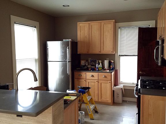 view of kitchen from dining room
