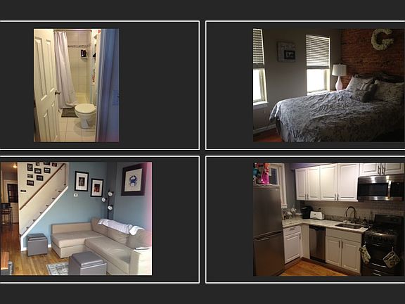 Bathroom, living room, bedroom 1, kitchen