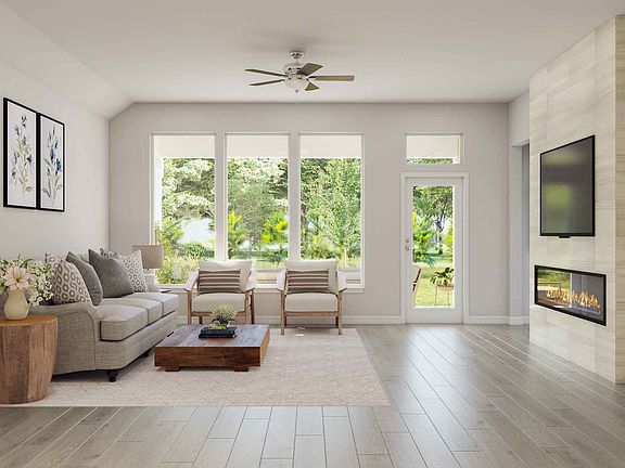 Kinglet Representative Image Opt. Great Room w Electric Fireplace