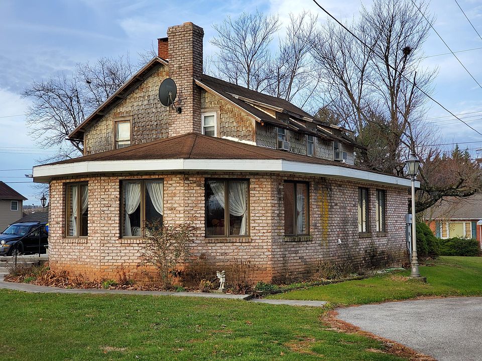 Rear view of home