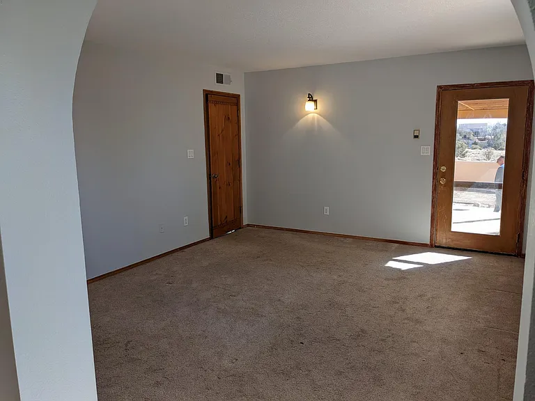 primary bedroom. Carpet has been replaced.