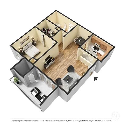 Floor plan The Cottonwood