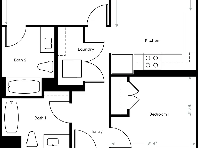 Two Bedroom A Two Bedroom A