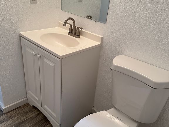 Bathroom showing sink and toilet