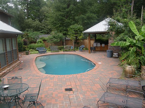 Backyard Pool Area