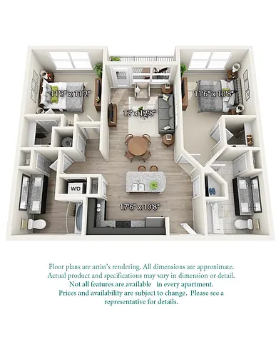 Floor plan B3