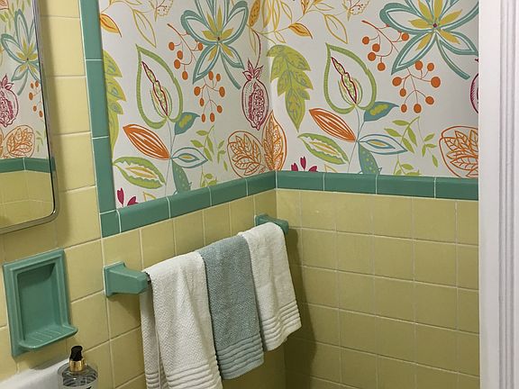 First floor half bath