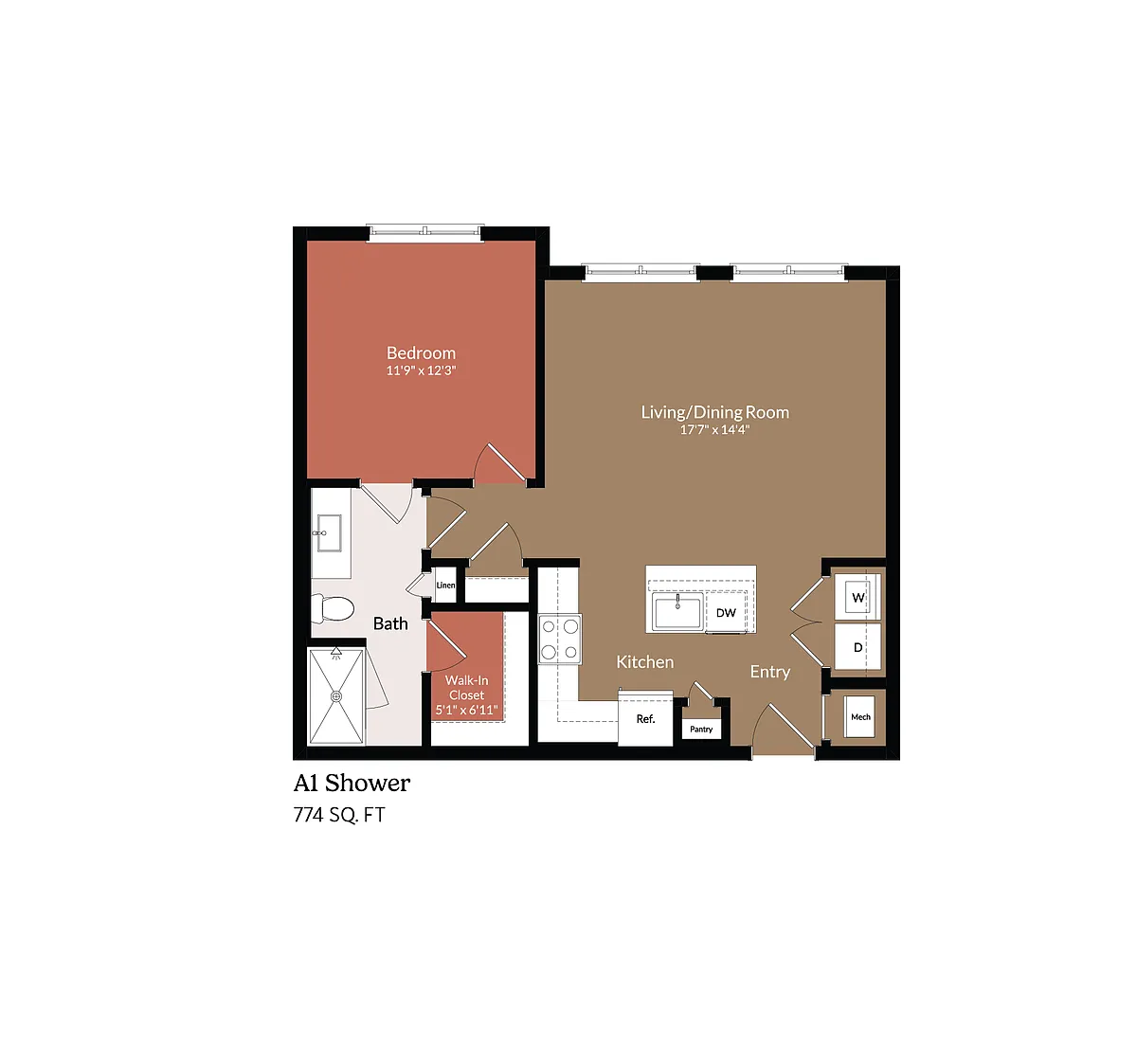 Floor plan A1
