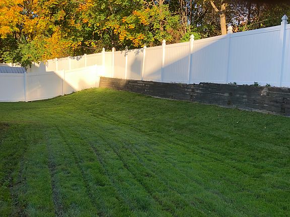 Large backyard