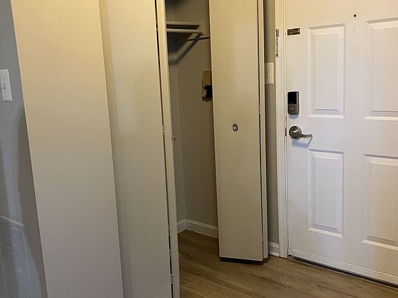 Entry to unit/coat closet