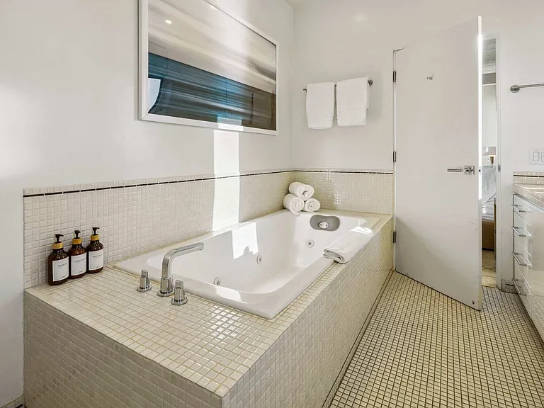 Treat yourself to a spa-like experience in bathrooms designed for relaxation.