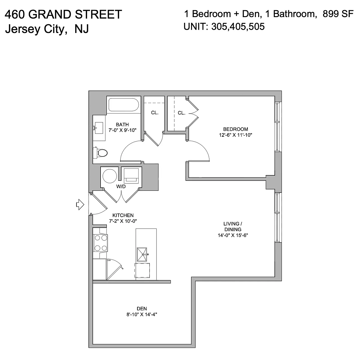 Floor plan A05