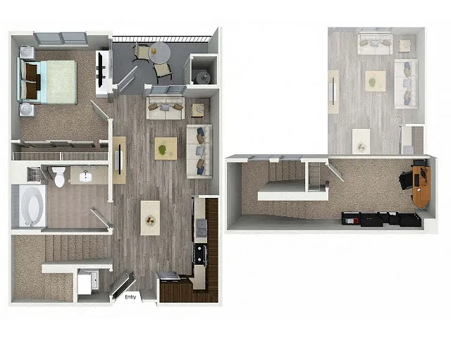 Floor plan A1D