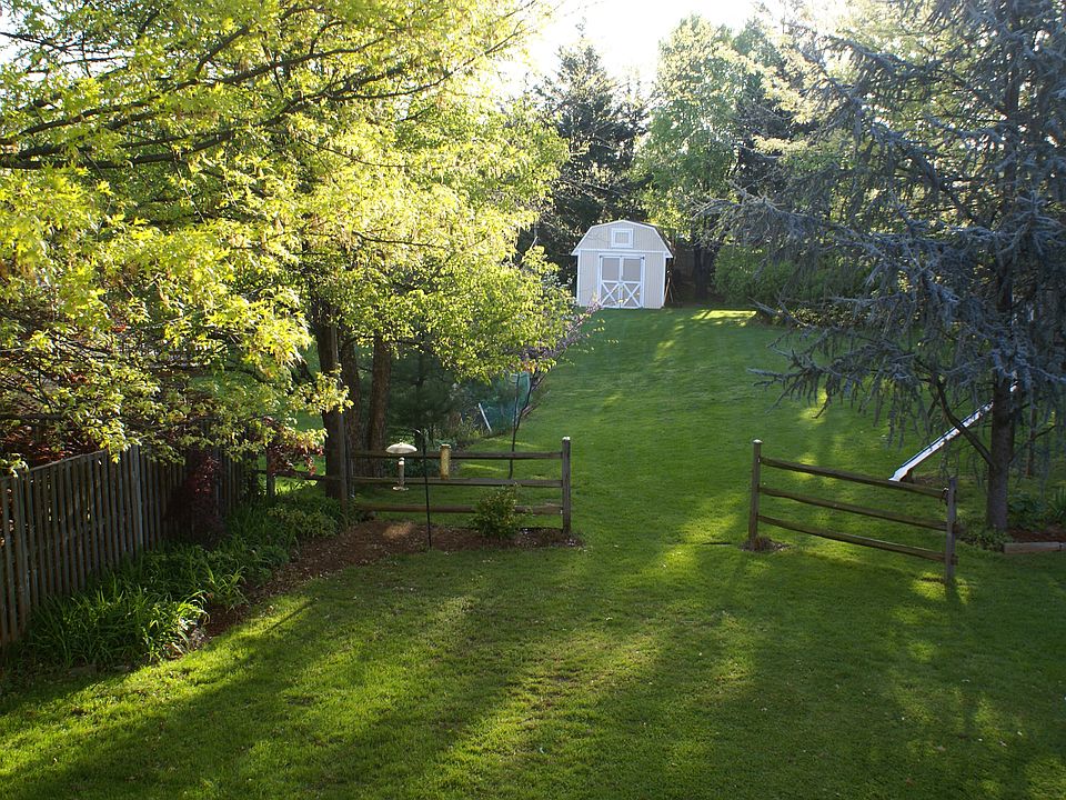 view from kitchen window