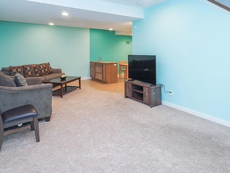Basement living room