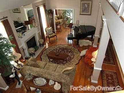 Living Room view from Loft
